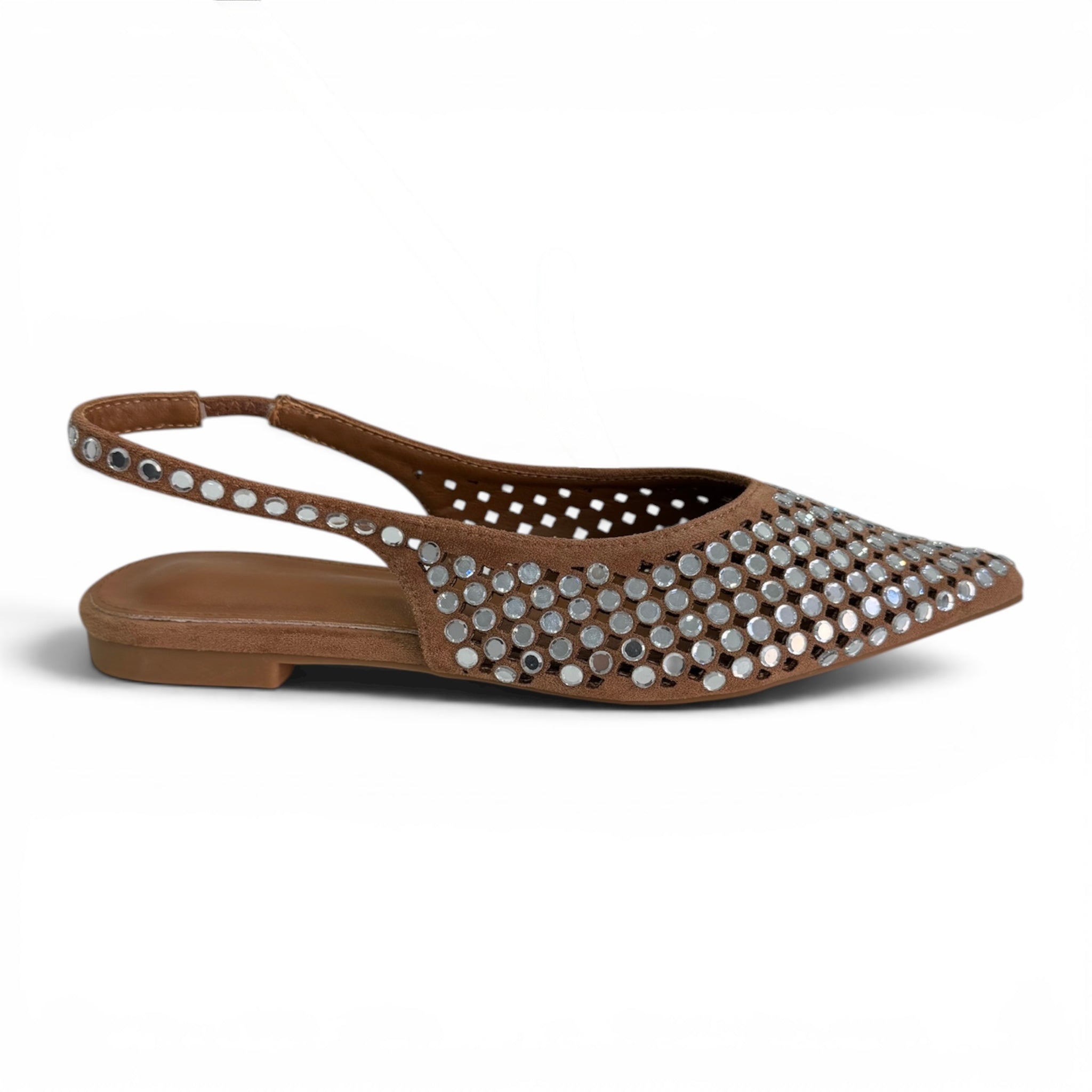 BALLERINA SLINGBACK BRILLANTINI H152