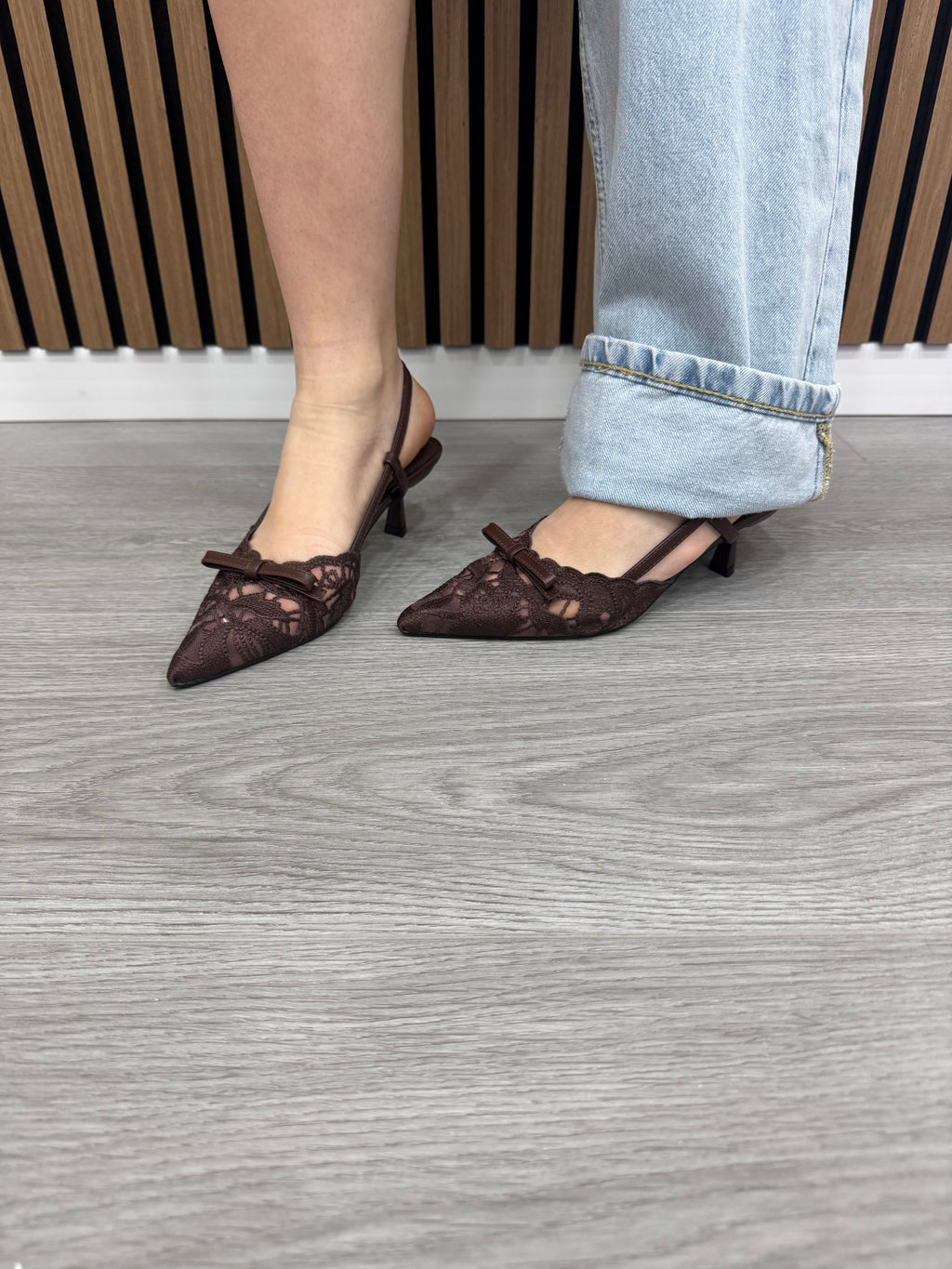 DÉCOLLETÉ SLINGBACK MERLETTO 22-390