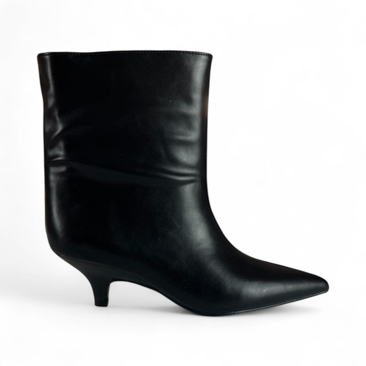 STIVALETTO GAMBALE LARGO ECOPELLE W61
