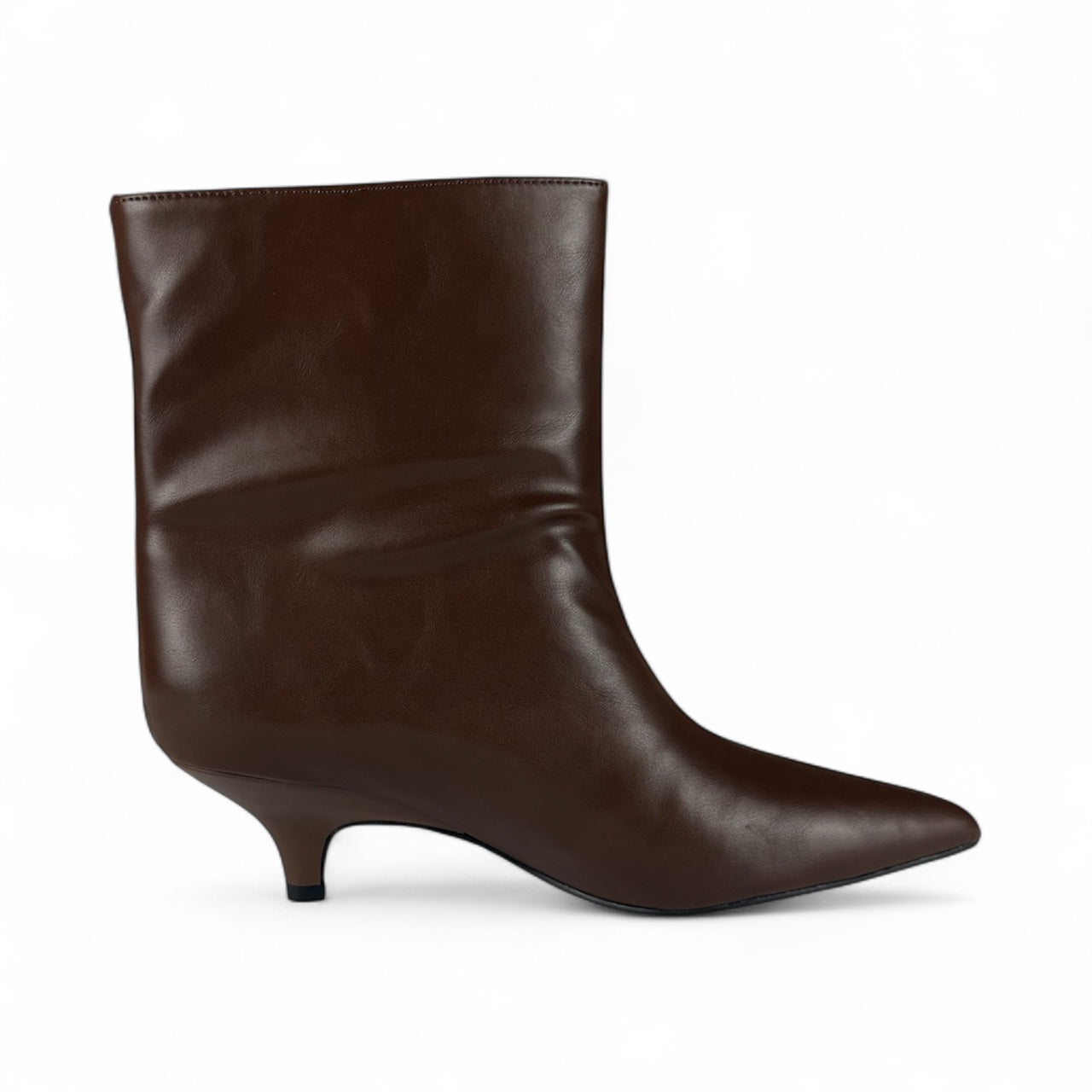 STIVALETTO GAMBALE LARGO ECOPELLE W61