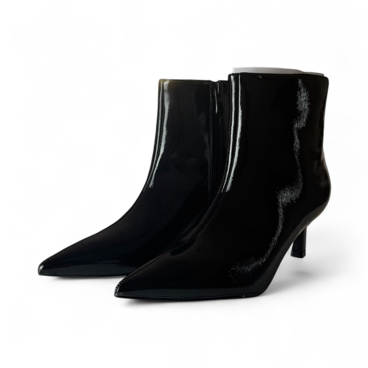 STIVALETTO ECOPELLE LUCIDO PITONATO G15