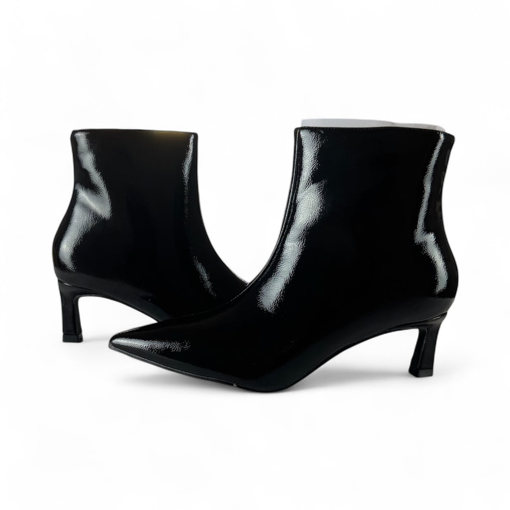 STIVALETTO ECOPELLE LUCIDO PITONATO G15