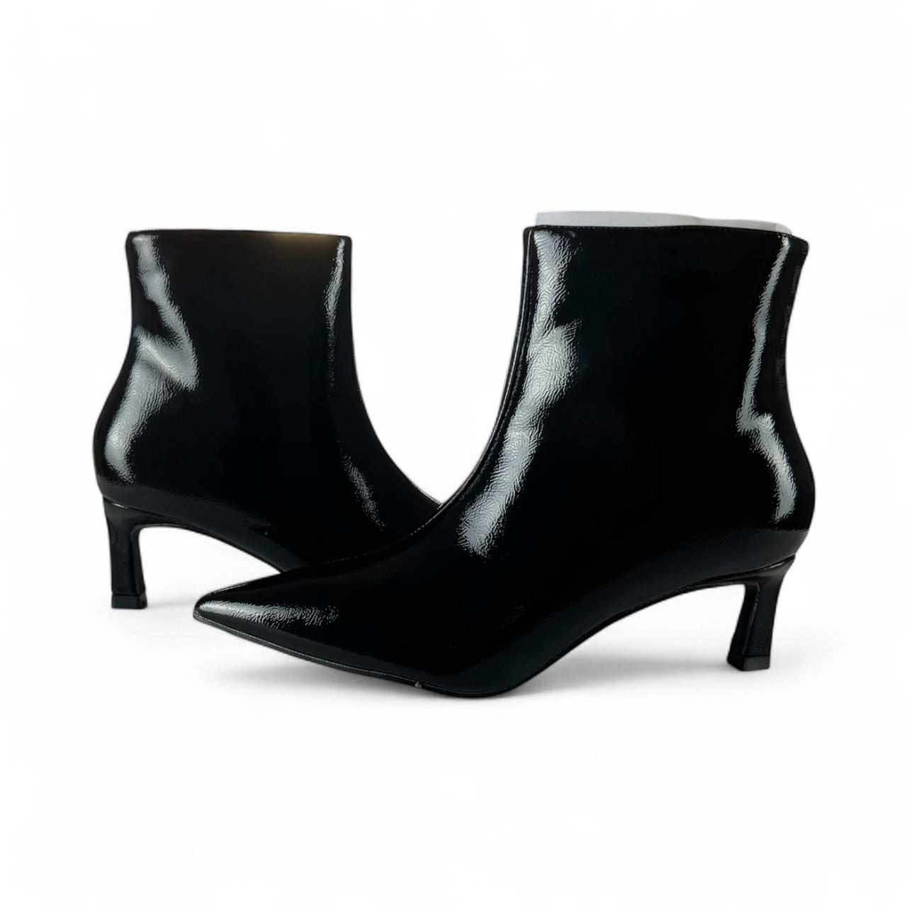 STIVALETTO ECOPELLE LUCIDO PITONATO G15
