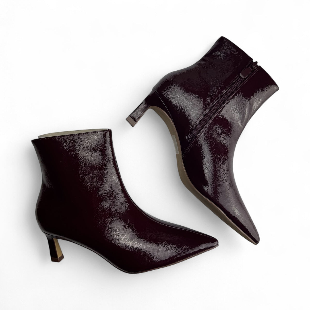 STIVALETTO ECOPELLE LUCIDO PITONATO G15