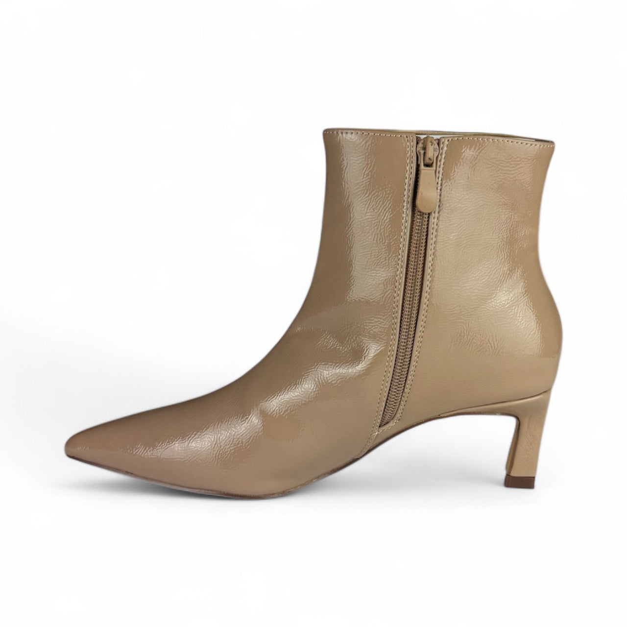STIVALETTO ECOPELLE LUCIDO PITONATO G15