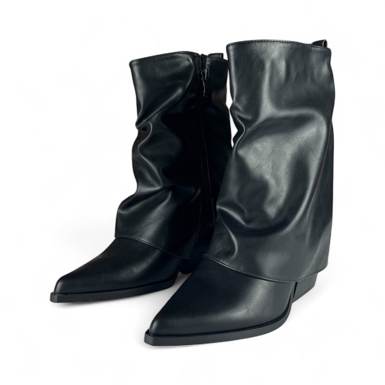STIVALETTO RISVOLTO ECOPELLE 181-208