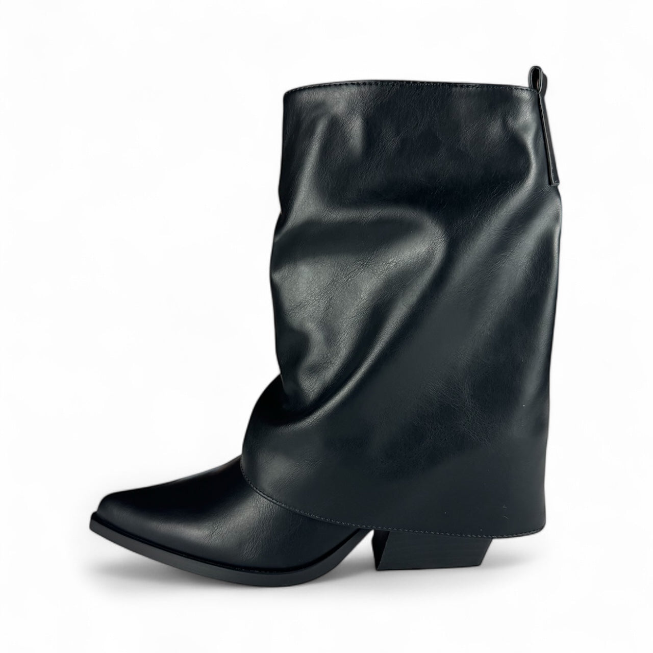 STIVALETTO RISVOLTO ECOPELLE 181-208