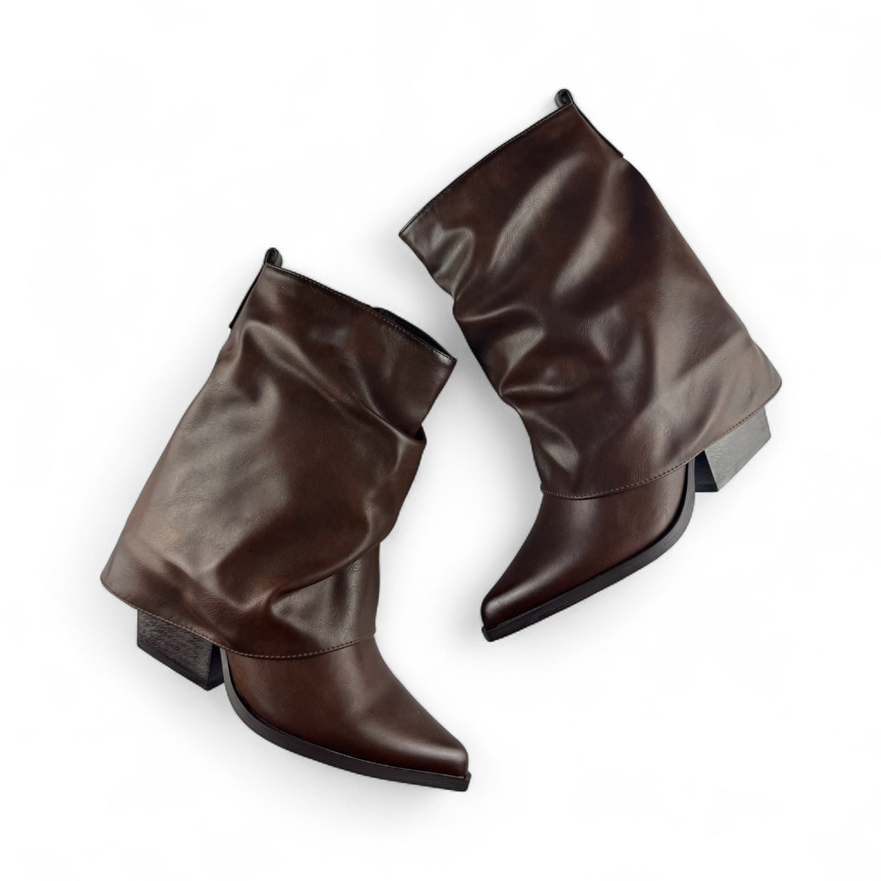 STIVALETTO RISVOLTO ECOPELLE 181-208