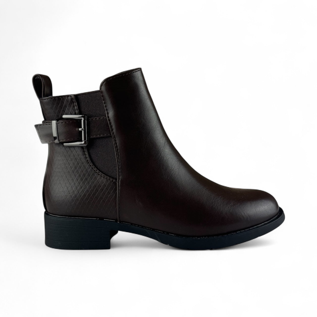 STIVALETTO BASSO FIBBIA A9820