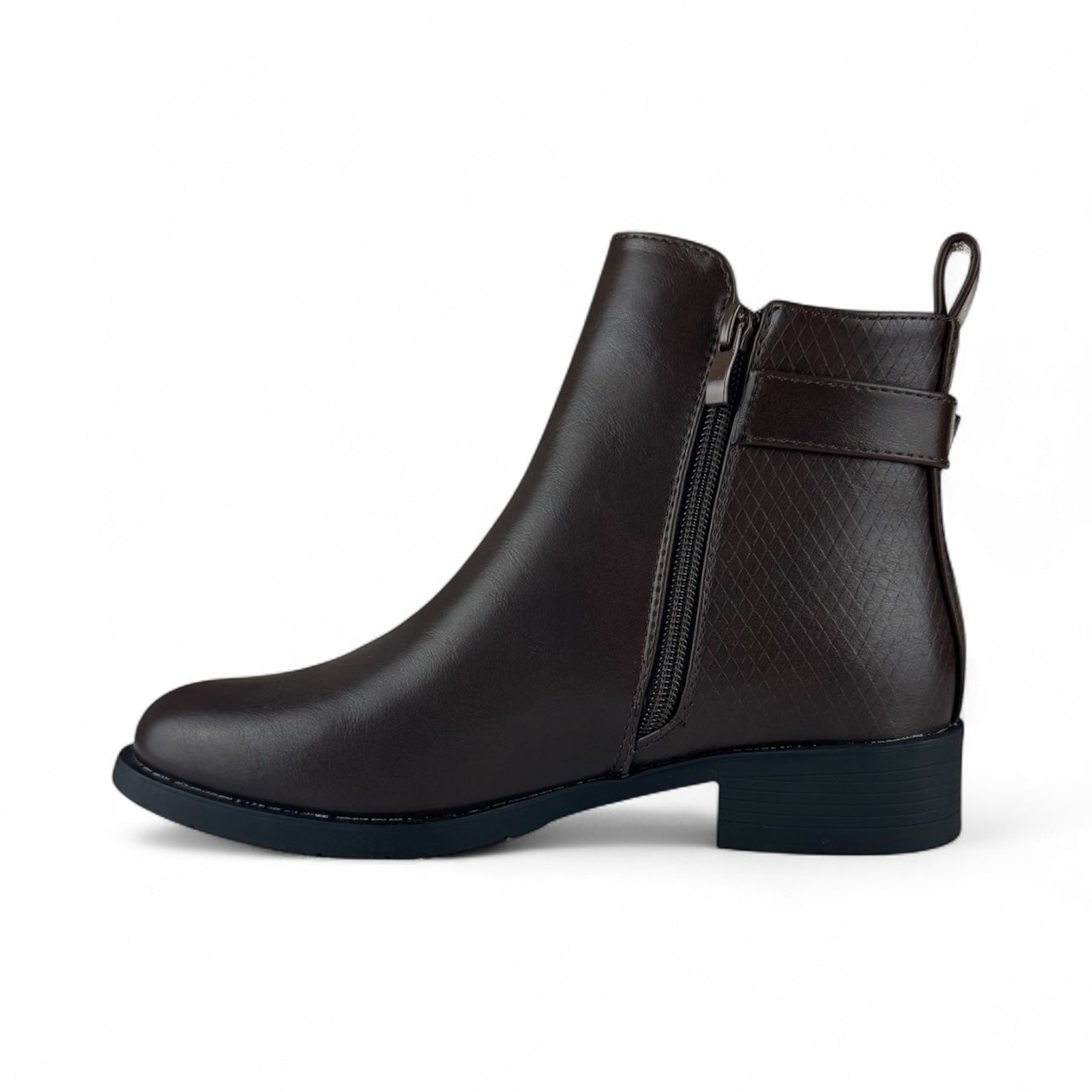 STIVALETTO BASSO FIBBIA A9820