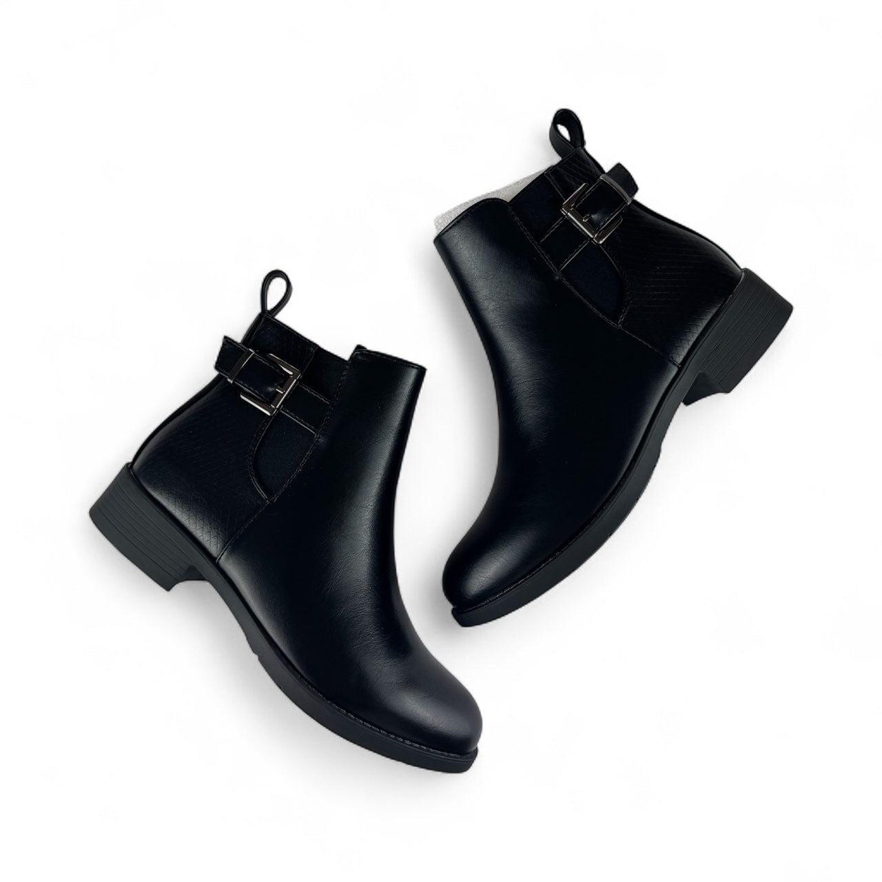 STIVALETTO BASSO FIBBIA A9820