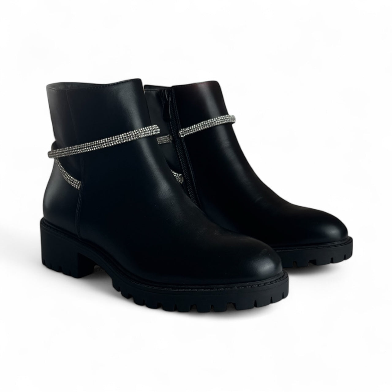 STIVALETTO BRILLANTINI 3140