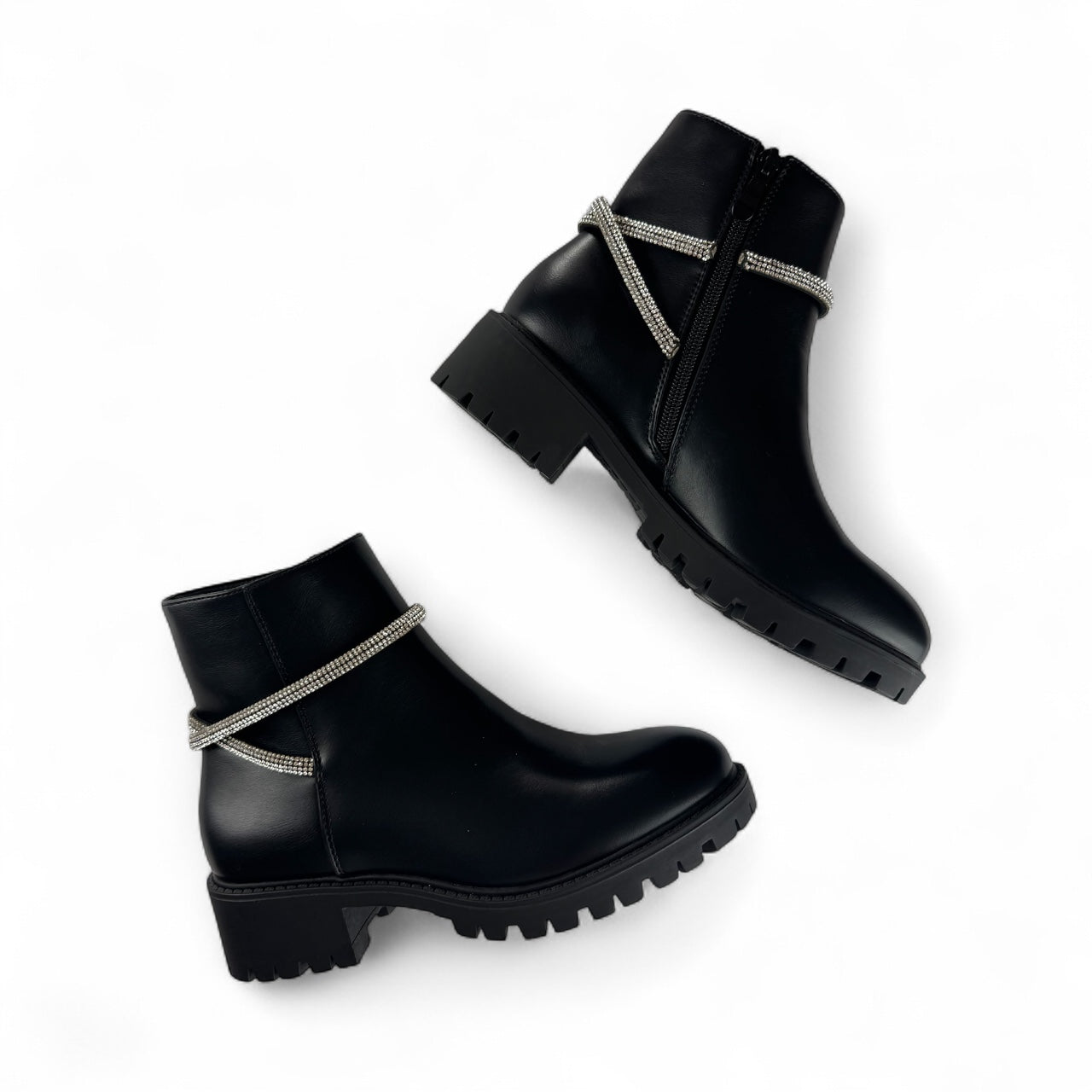 STIVALETTO BRILLANTINI 3140