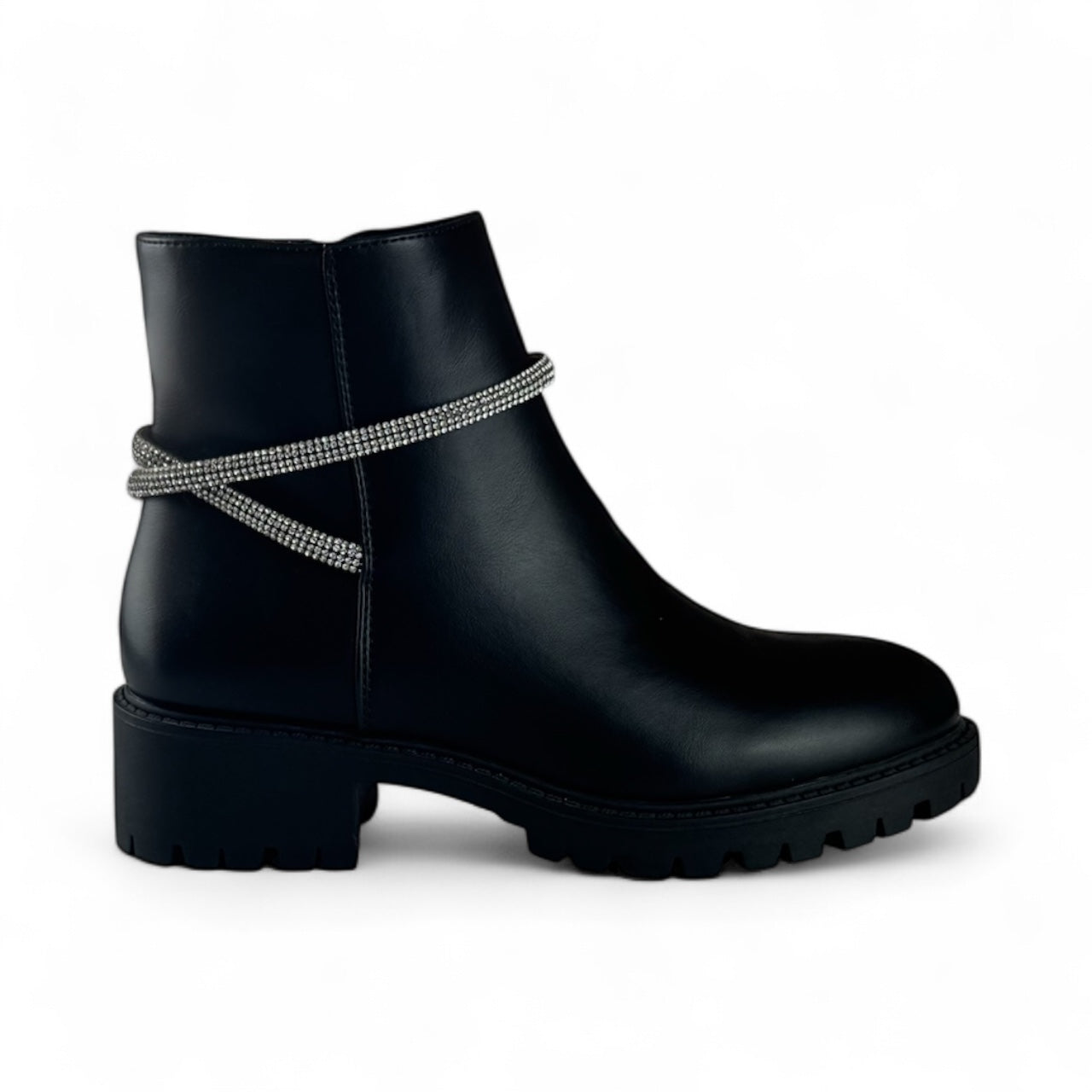 STIVALETTO BRILLANTINI 3140