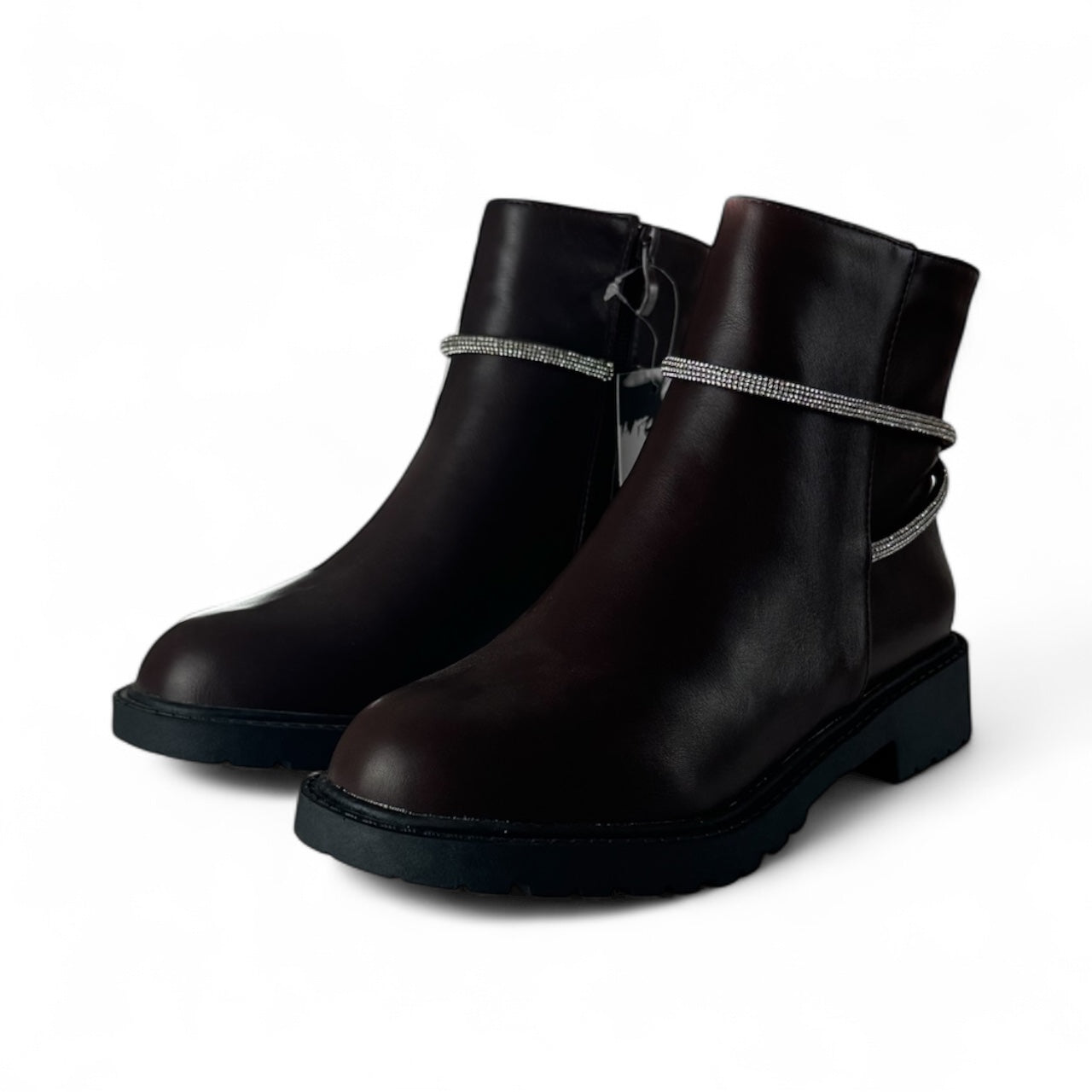 STIVALETTO BRILLANTINI 3140