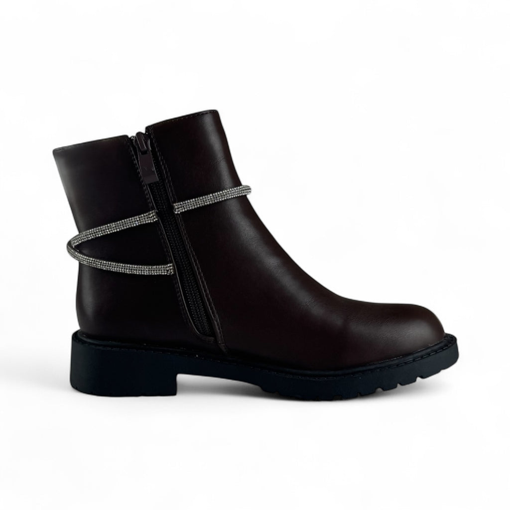 STIVALETTO BRILLANTINI 3140