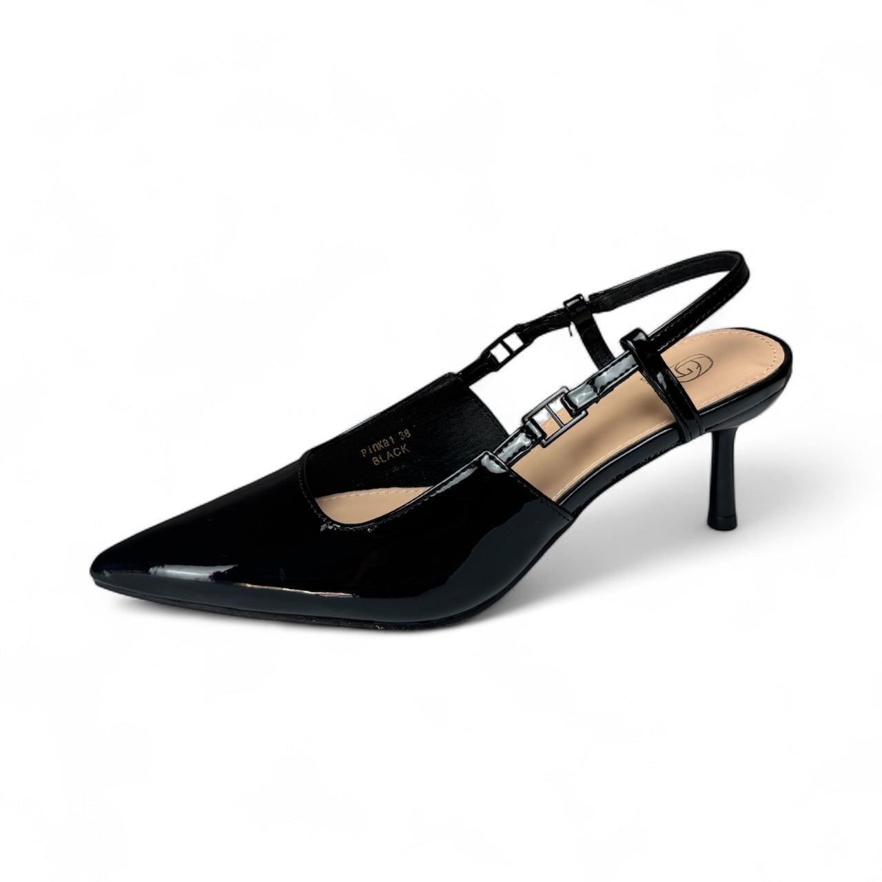DÉCOLLETÉ SLINGBACK LUCIDO PINKa1