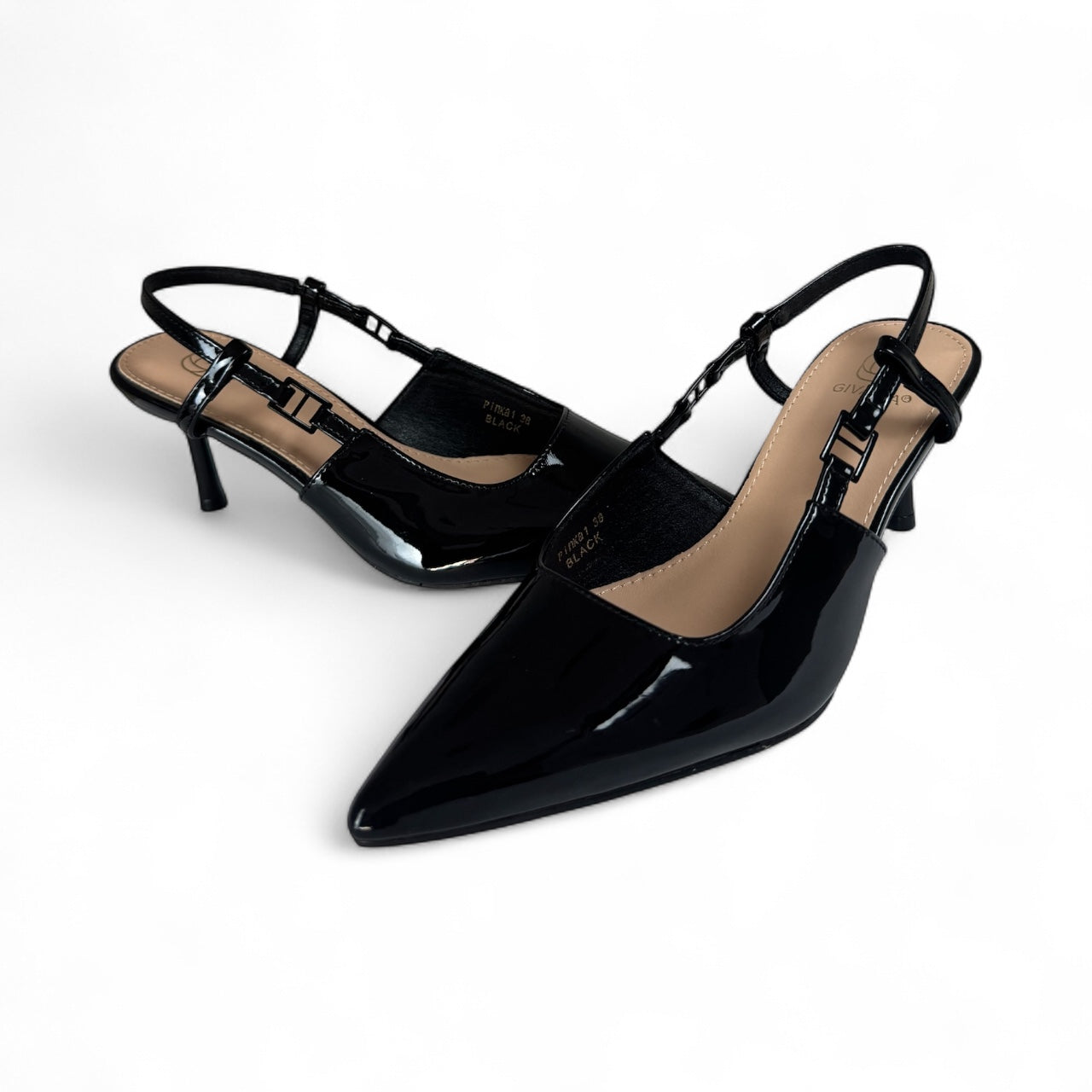 DÉCOLLETÉ SLINGBACK LUCIDO PINKa1