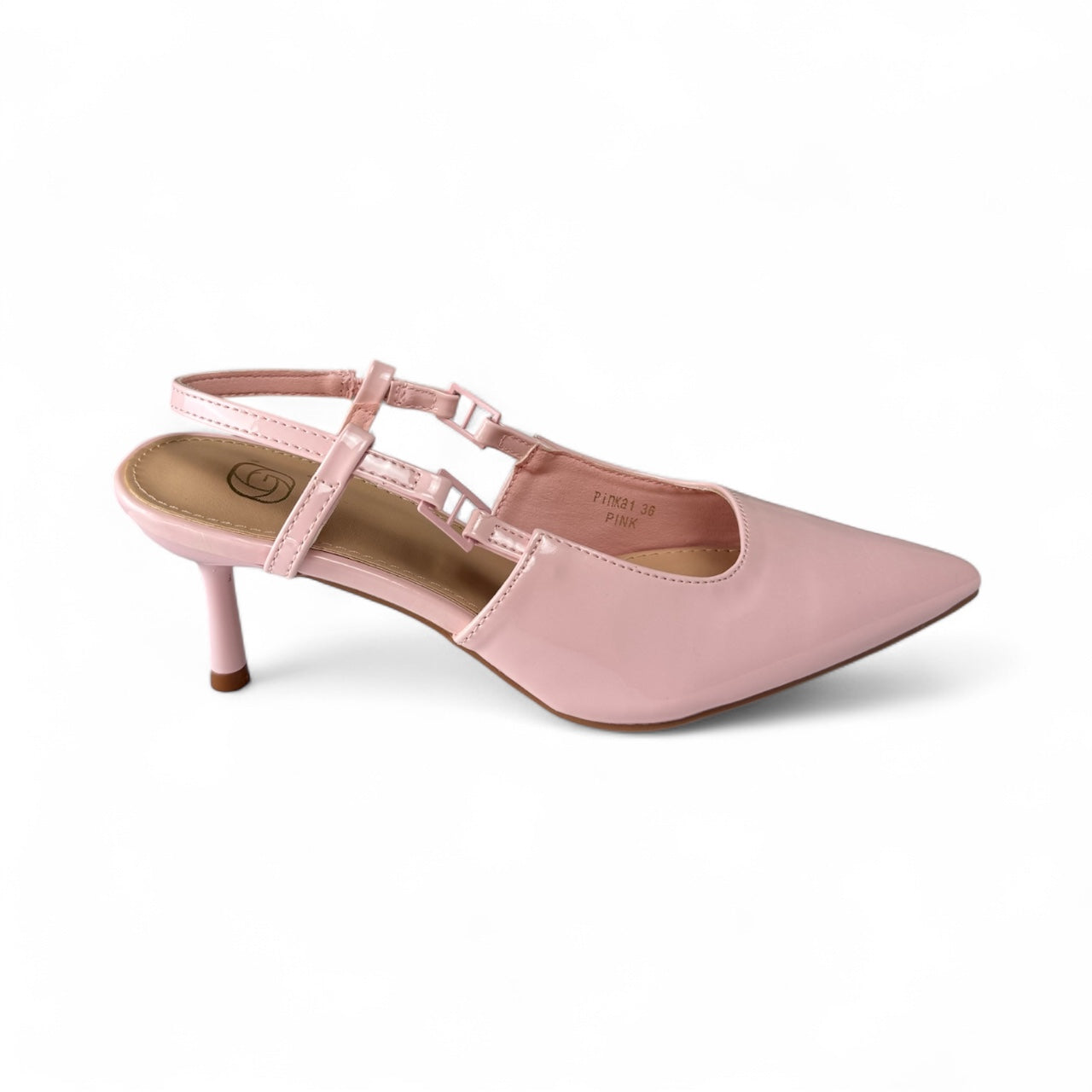 DÉCOLLETÉ SLINGBACK LUCIDO PINKa1