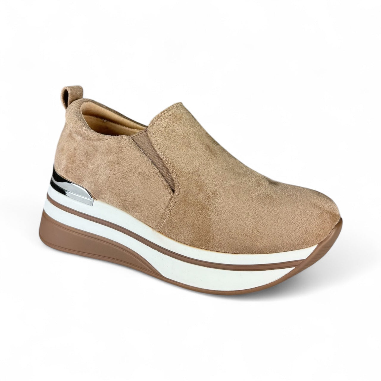 SNEAKERS CAMOSCIO KL998