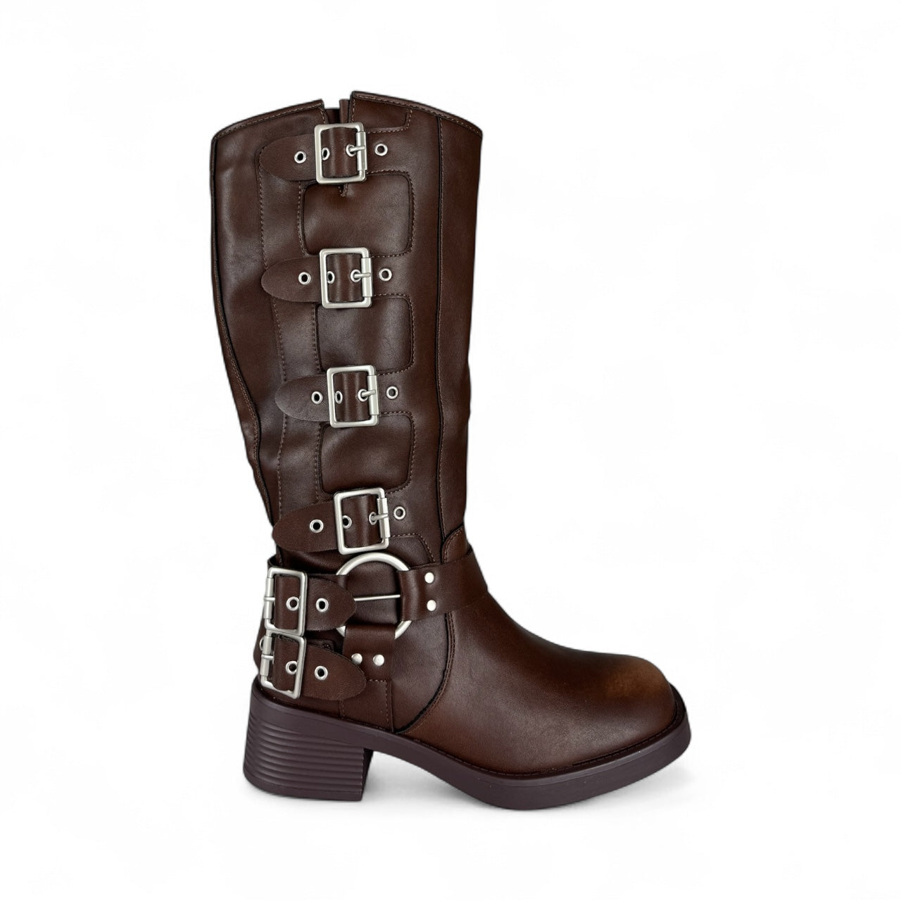STIVALE BIKER FIBBIE KY188