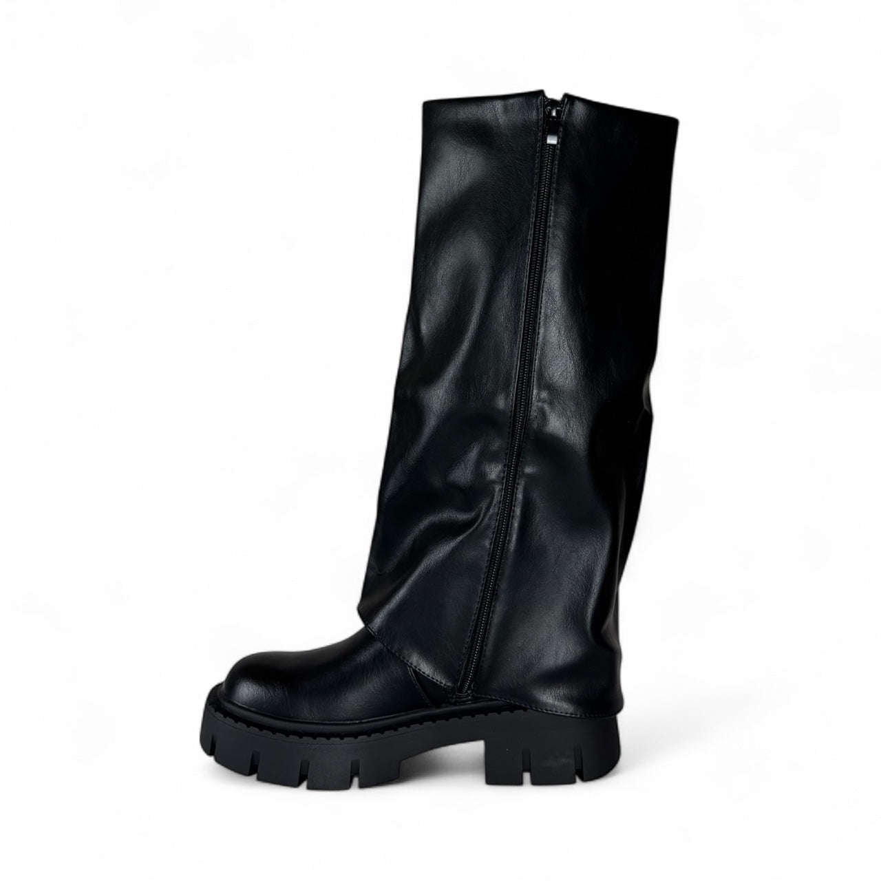 STIVALE RISVOLTO FIBBIE A9669
