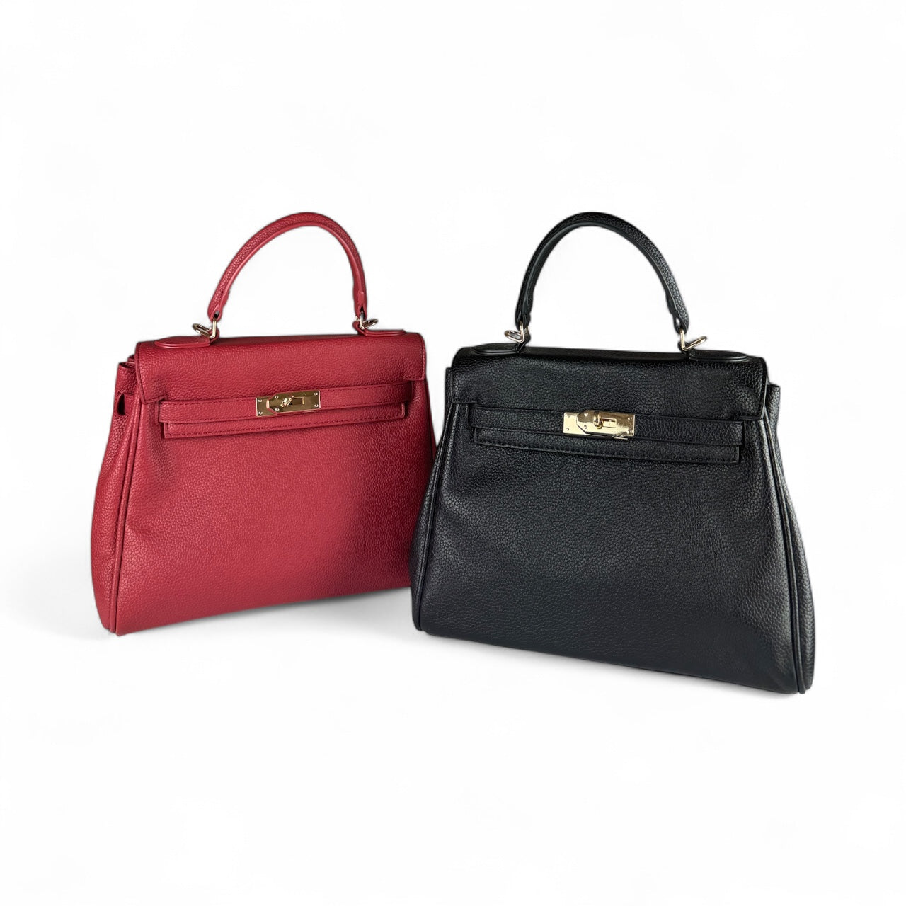 BORSA ECOPELLE LUCCHETTO