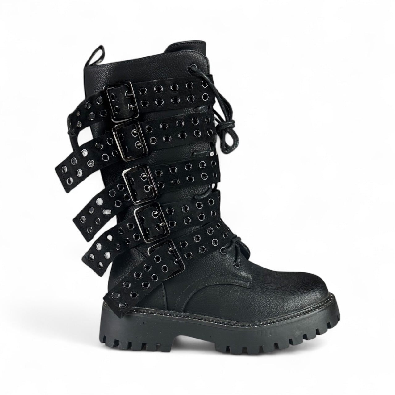 STIVALI BIKER LACCI A9610