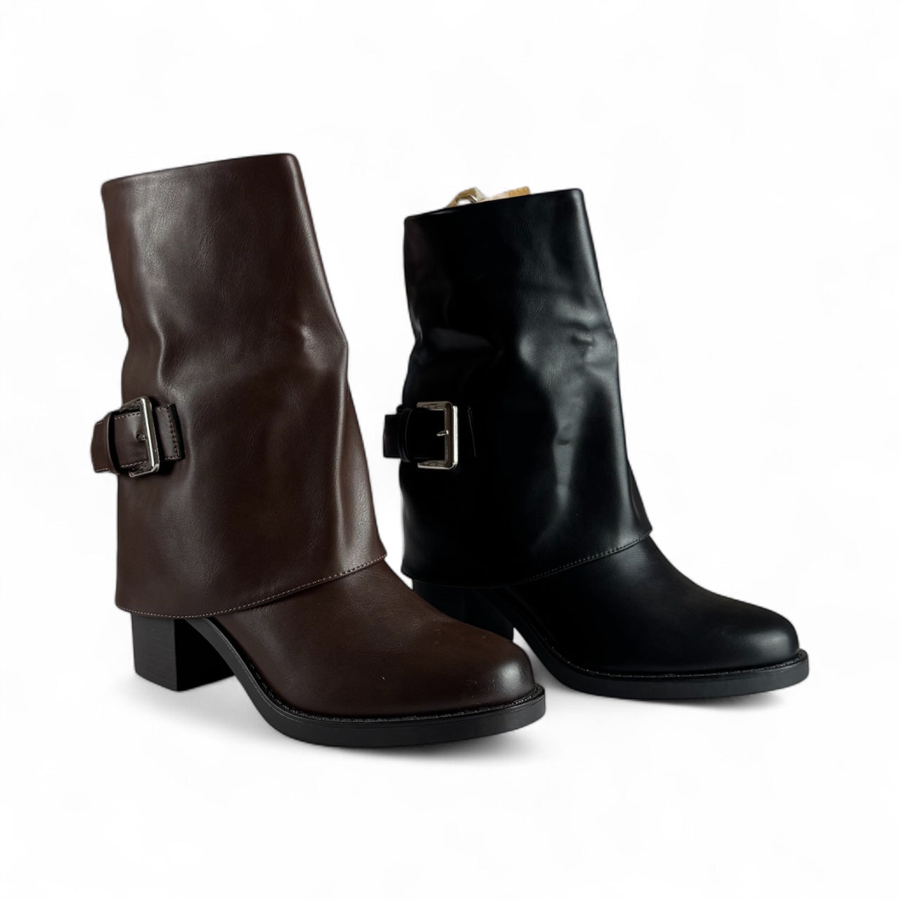 STIVALETTO RISVOLTO H2625