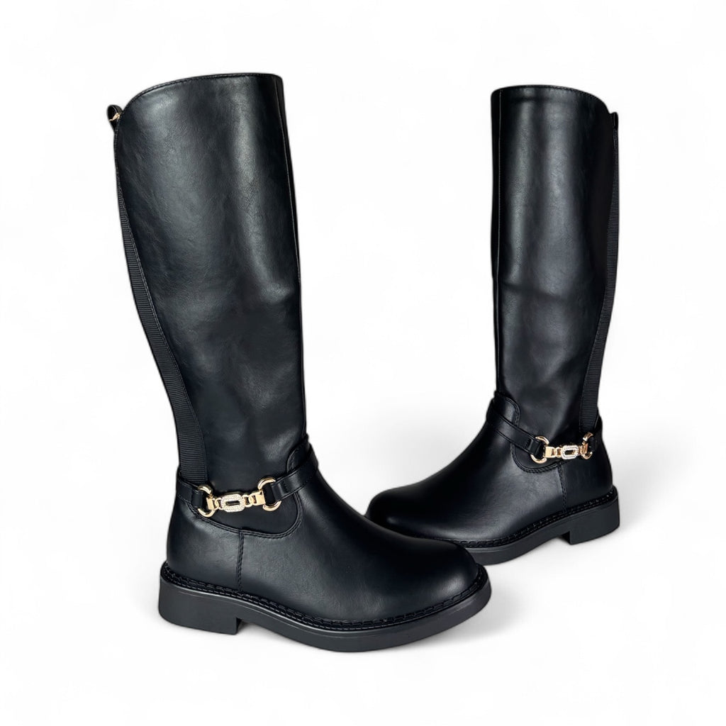 STIVALE ECOPELLE CINTURINO SA6264