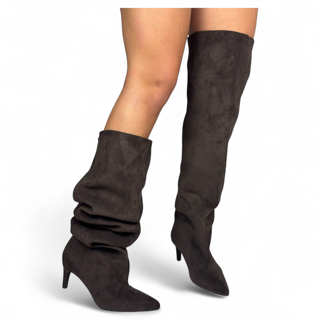 STIVALE CAMOSCIO ARRICCIO CLS-580