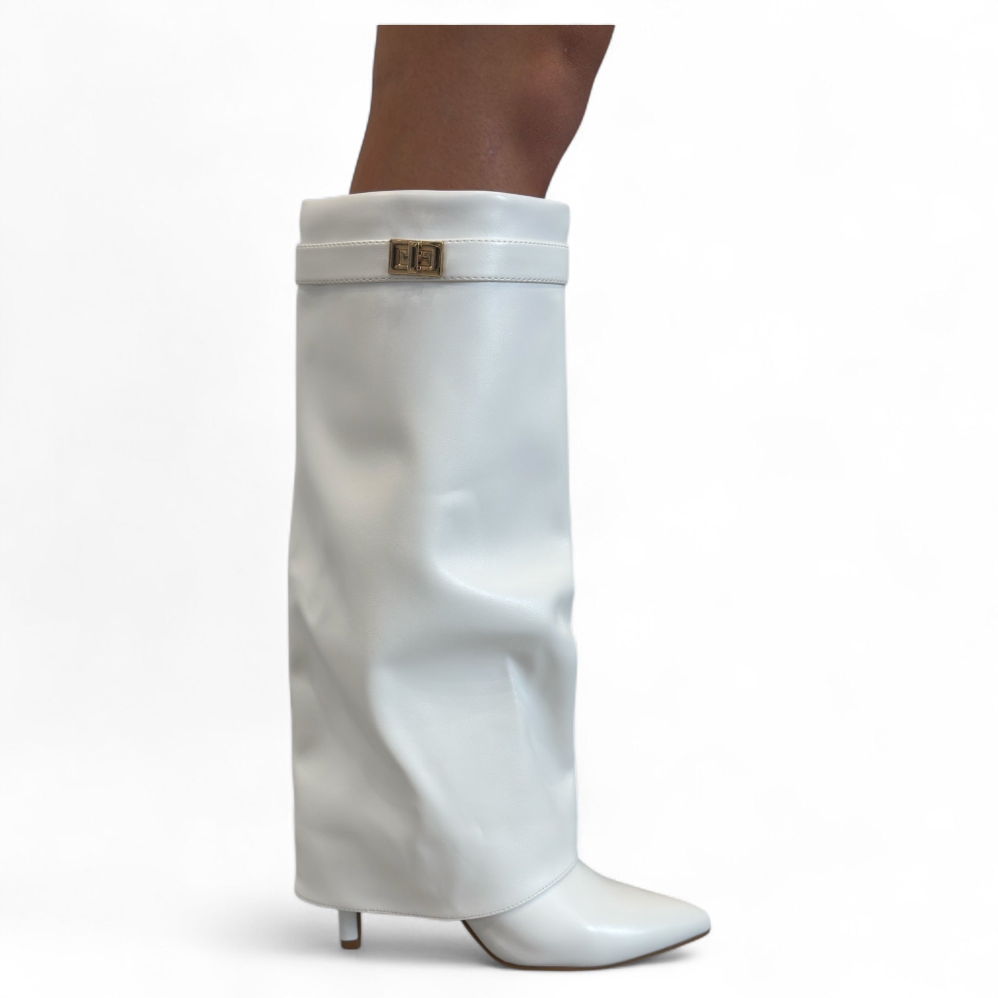 STIVALE RISVOLTO ECOPELLE WS168