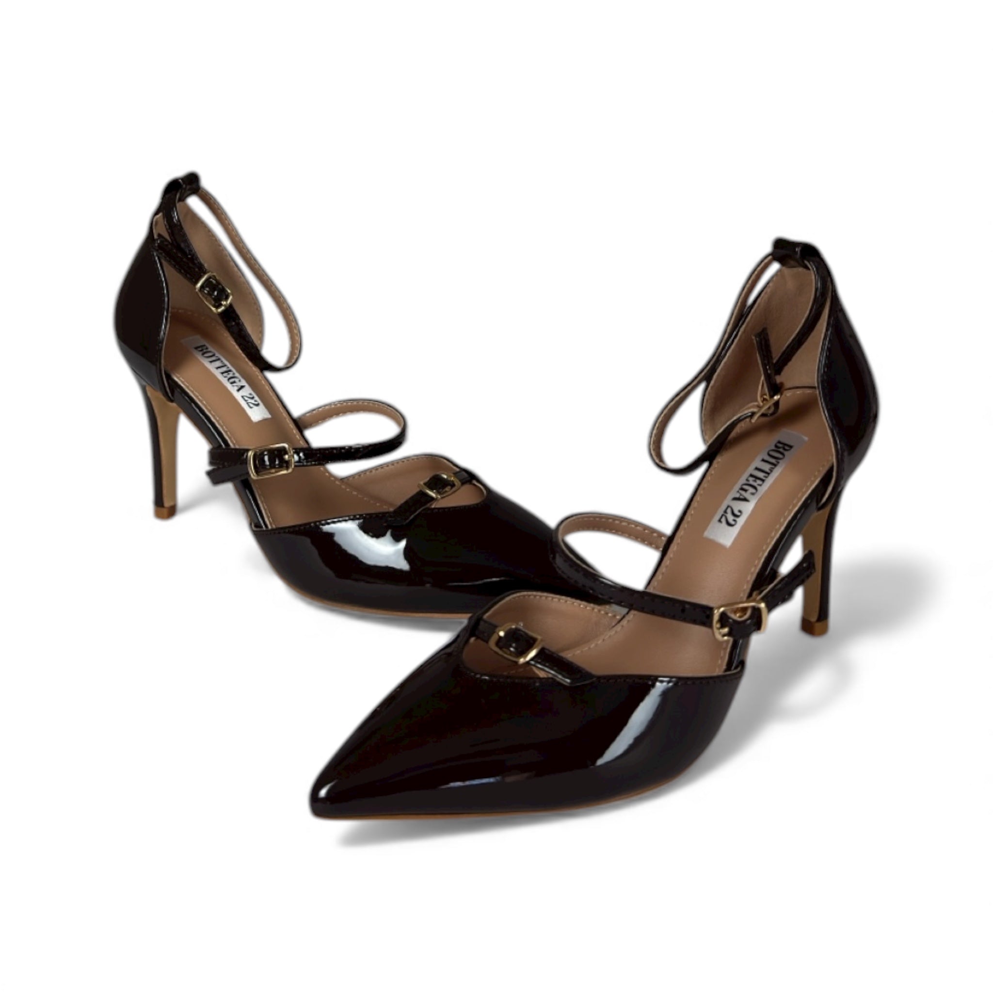 DÉCOLLETÉ LUCIDO CINTURINO A-35