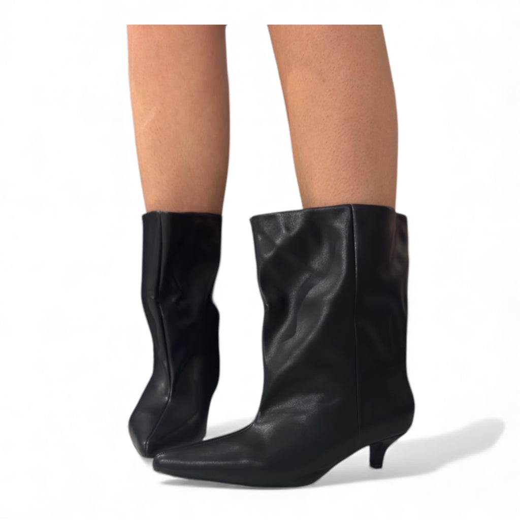 STIVALETTO ECOPELLE GAMBALE 52169