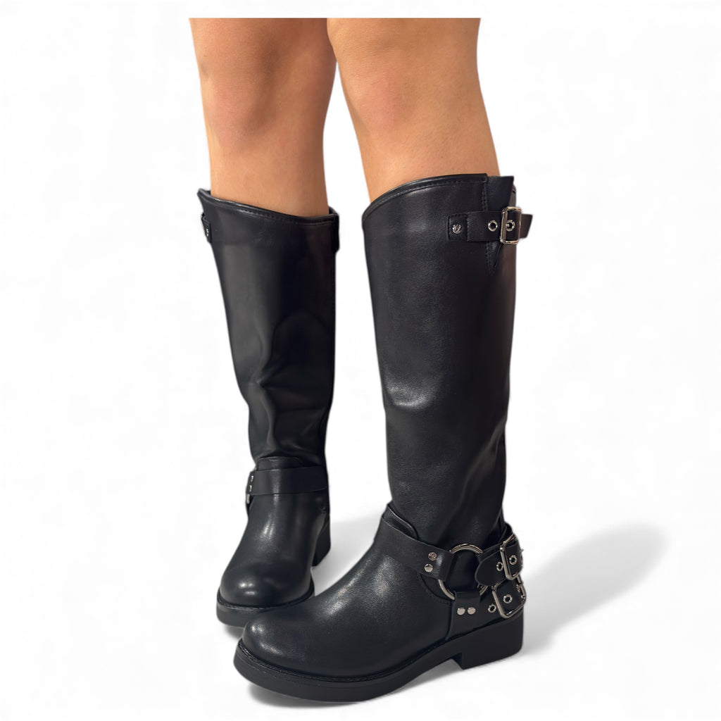 STIVALE BIKER FIBBIE RQ-38