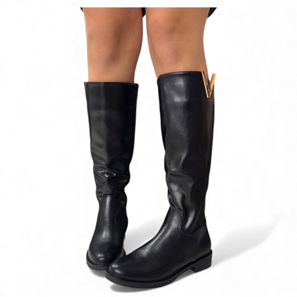 STIVALE V BASSO ZIP QT07-67