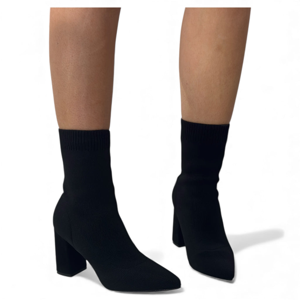 STIVALETTO CALZINO B3071