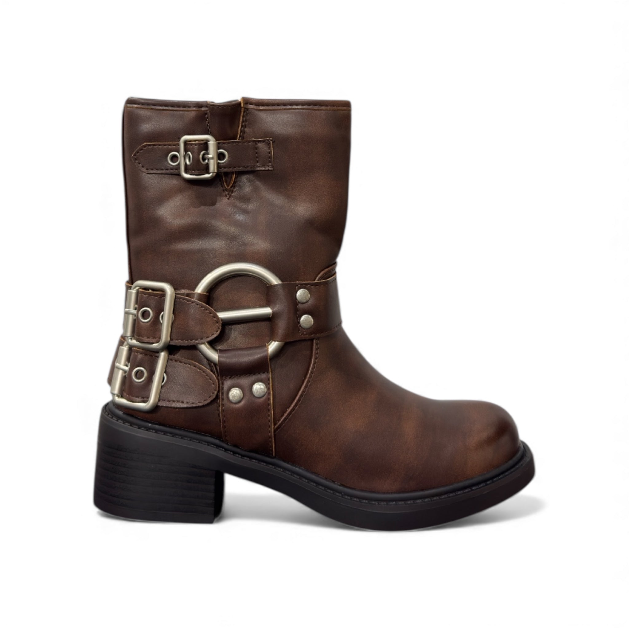 STIVALETTO BIKER BASSO 68242