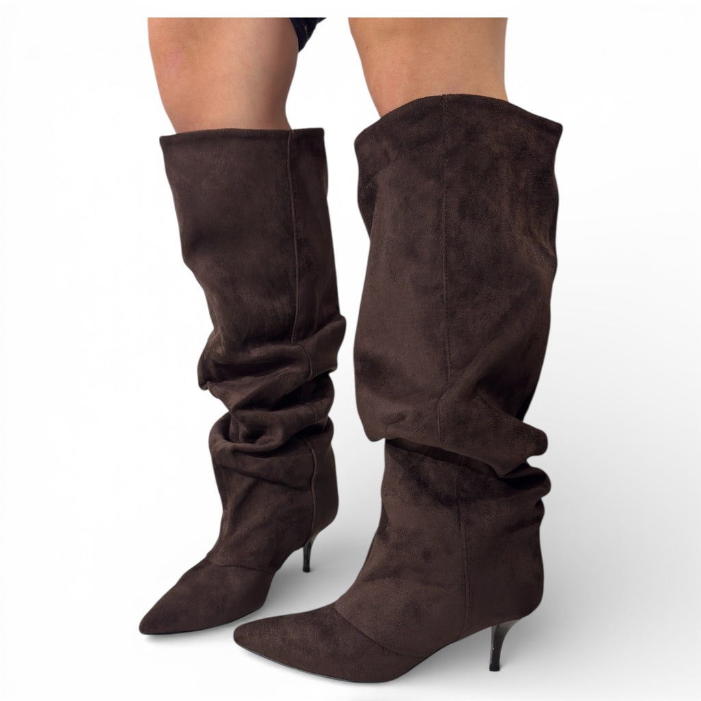 STIVALE CAMOSCIO ARRICCIO 52226