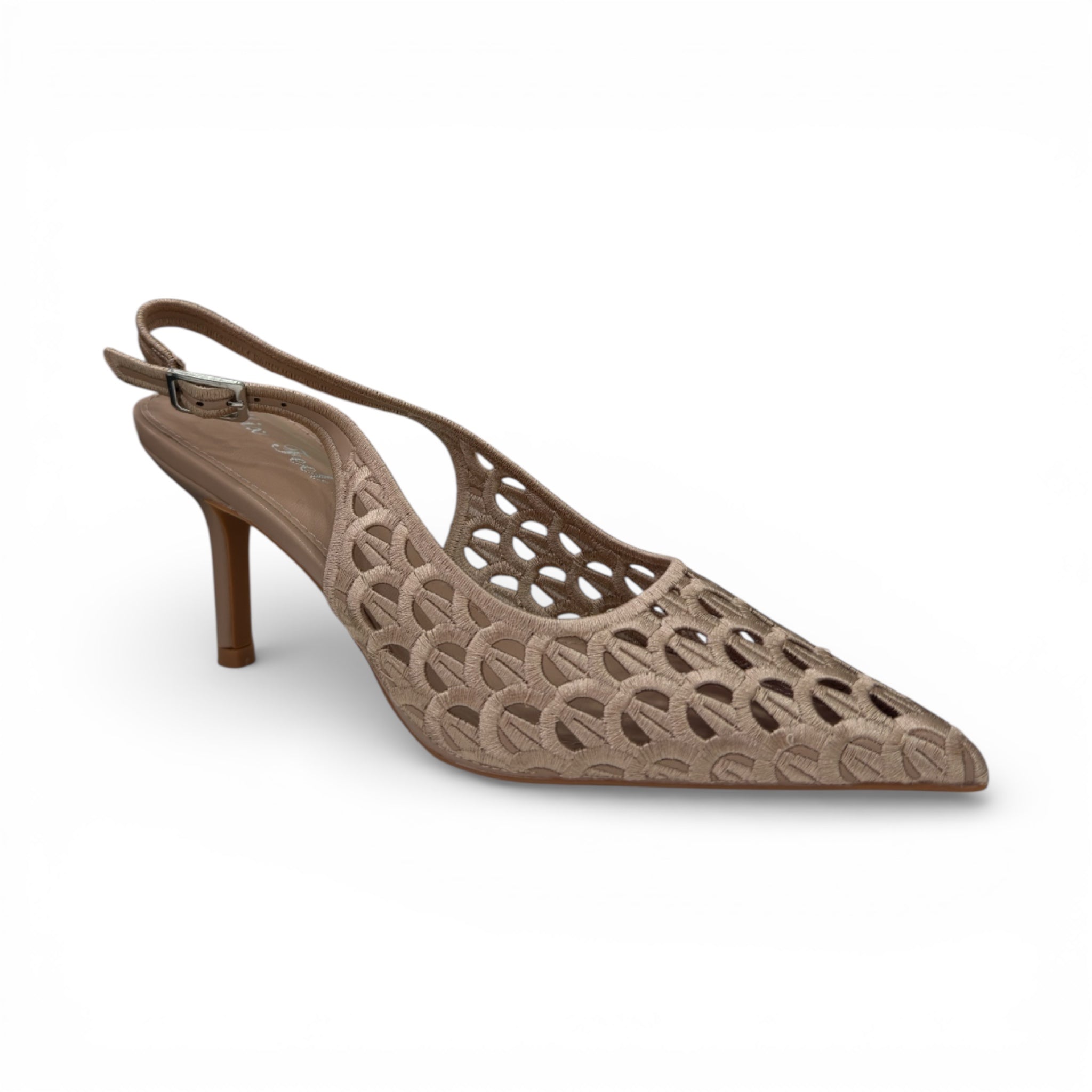 DÉCOLLETÉ SLINGBACK RICAMO LT50