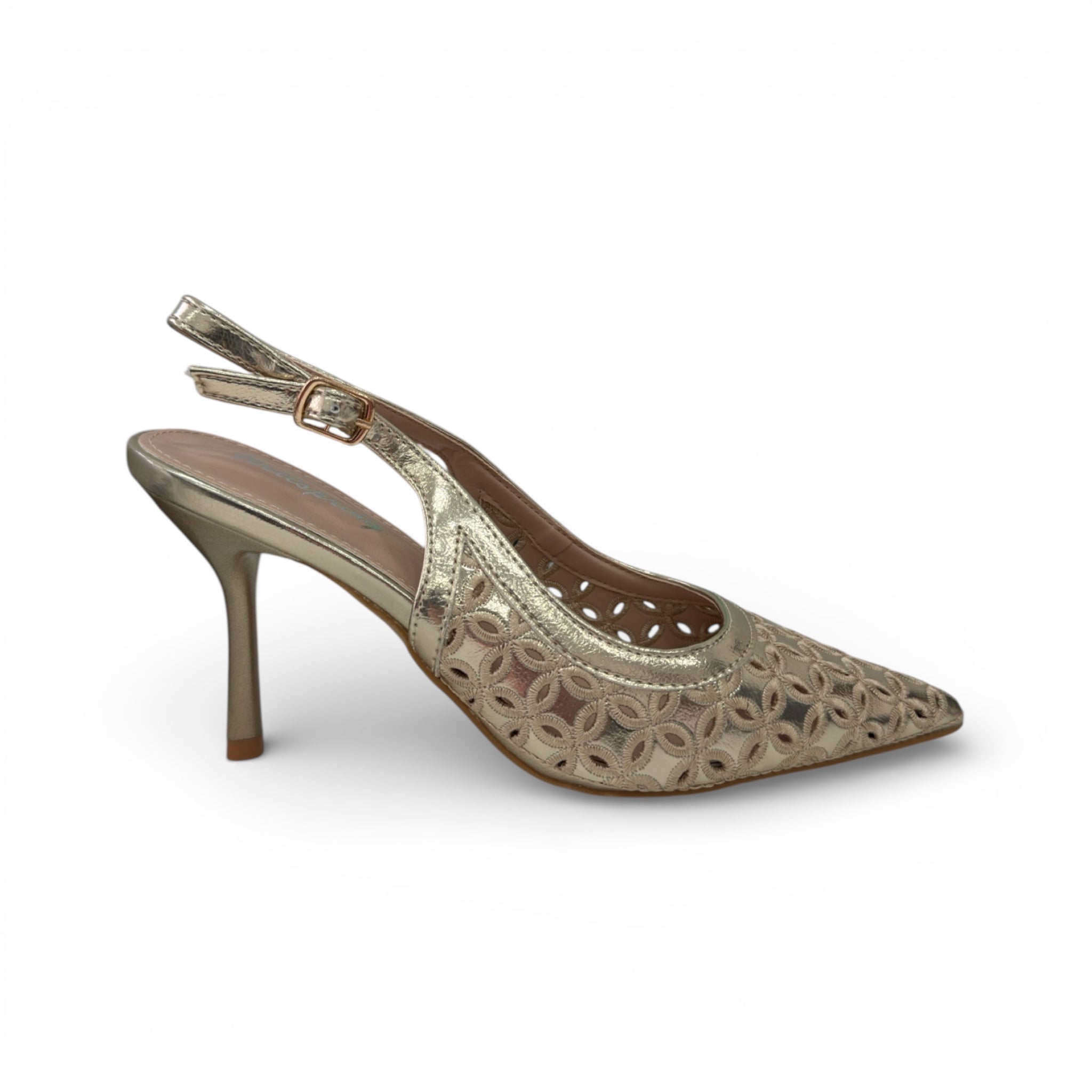 DÉCOLLETÉ SLINGBACK RICAMO LT50