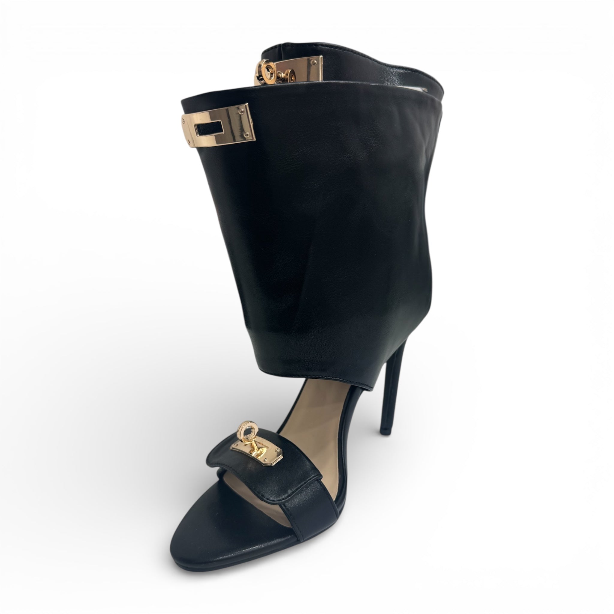 SANDALO ECOPELLE GAMBALE BOT075