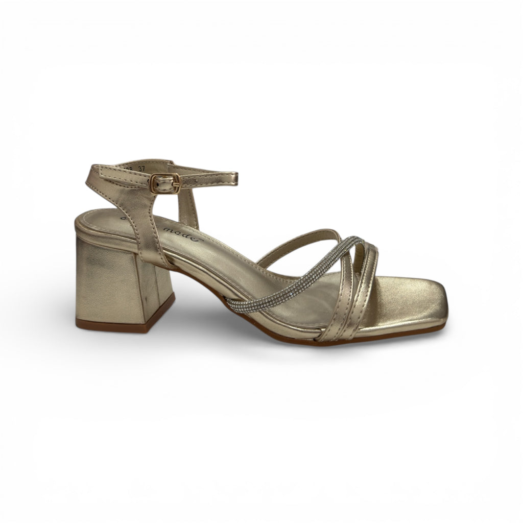 SANDALO STRASS CINTURINO 4488