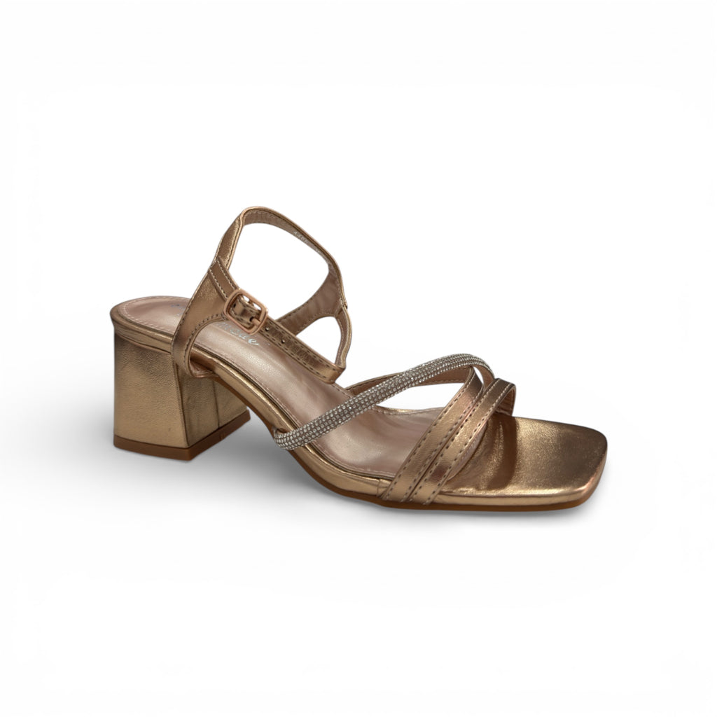 SANDALO STRASS CINTURINO 4488