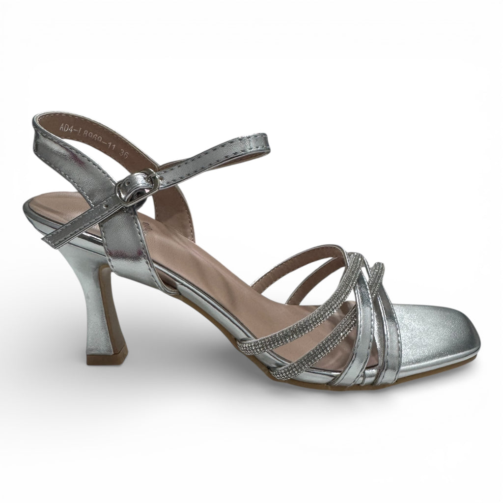 SANDALO INTRECCIO STRASS AD4-L8