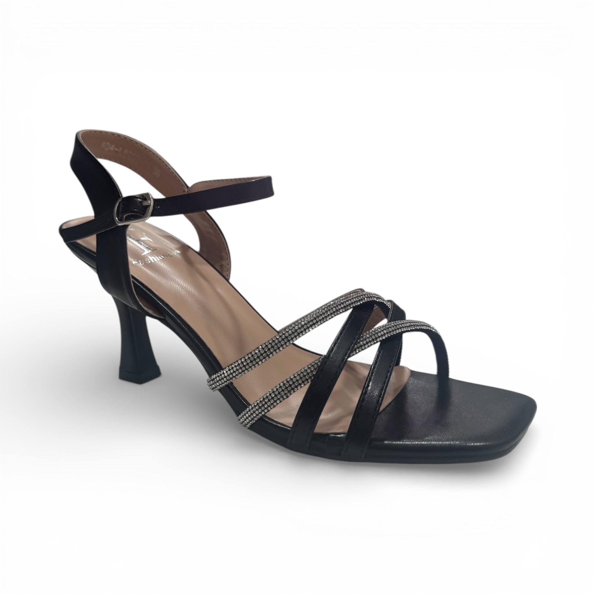 SANDALO INTRECCIO STRASS AD4-L8