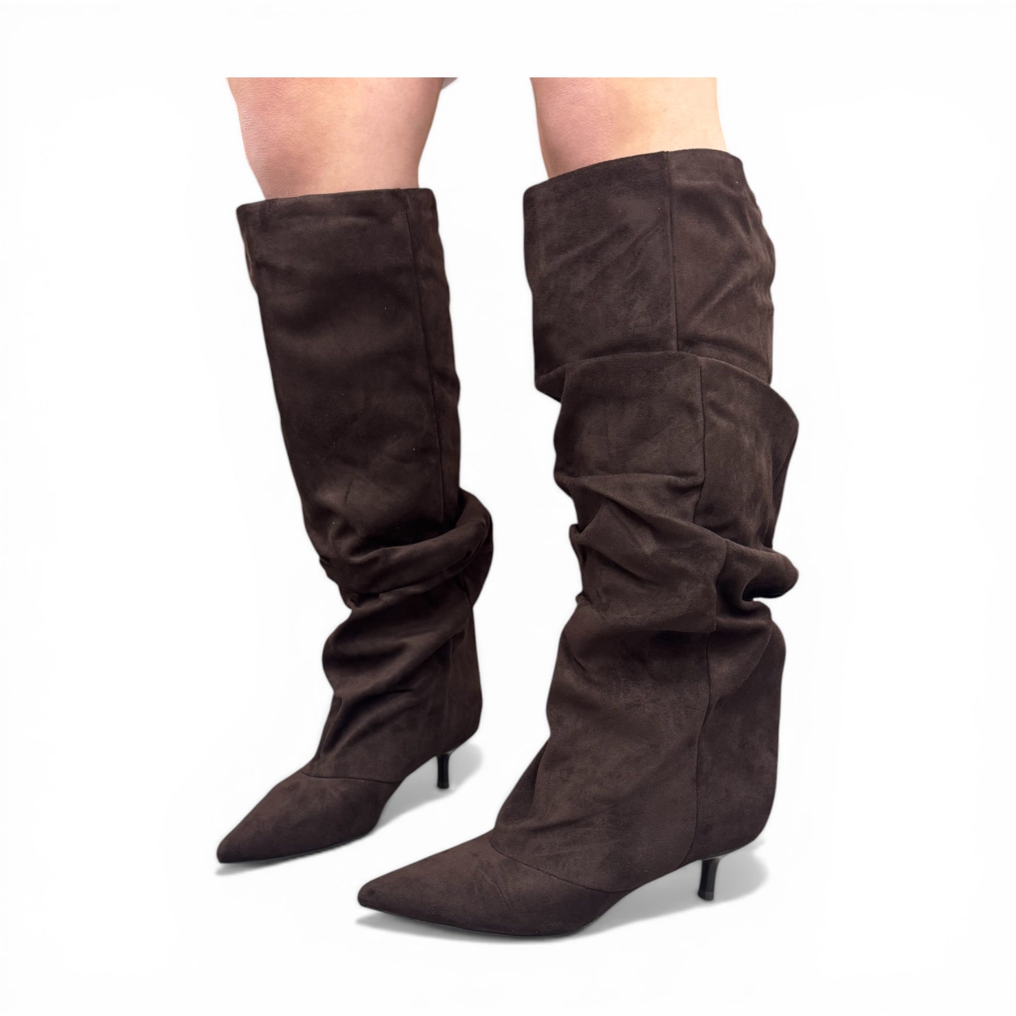 STIVALE GAMBALE CAMOSCIO AED8