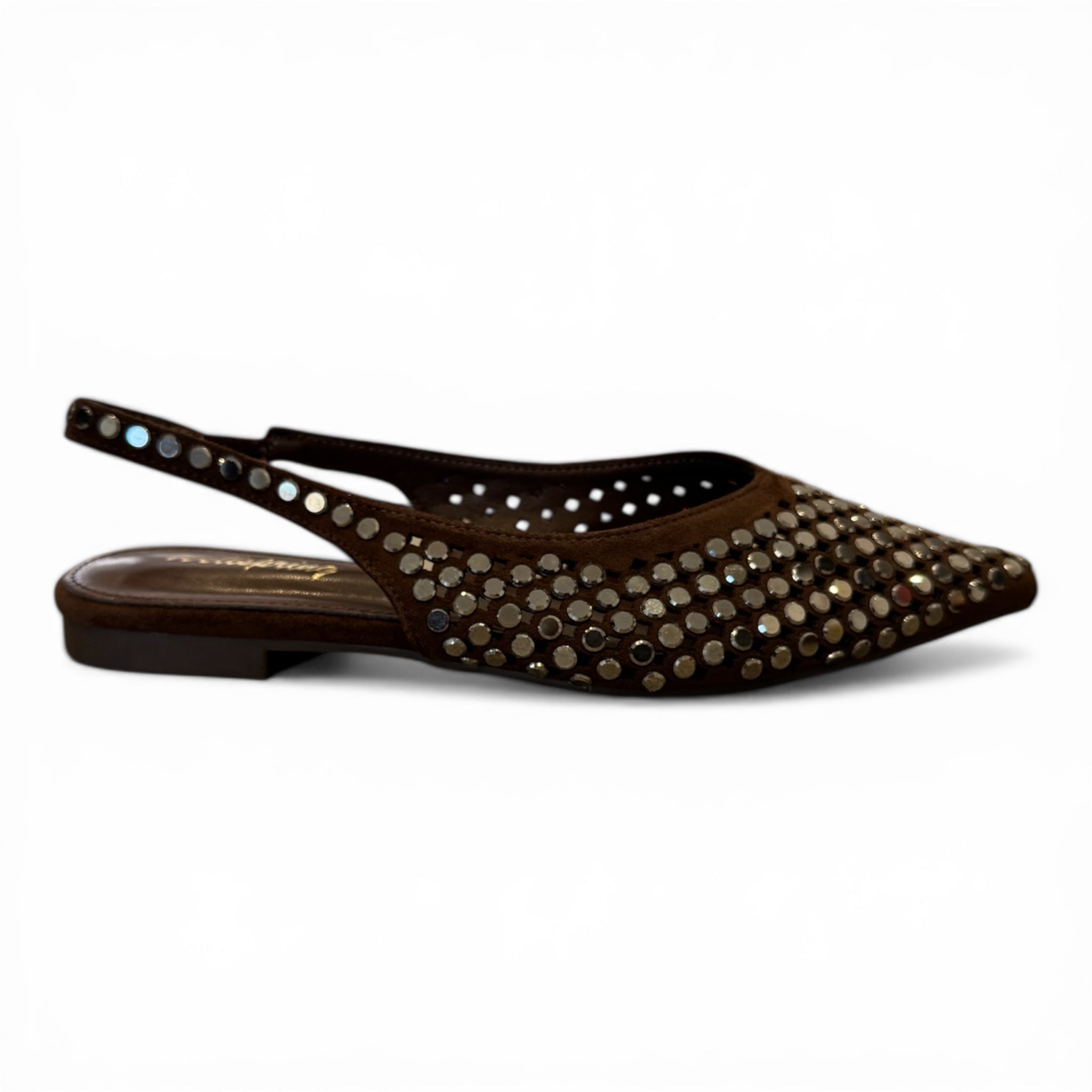 BALLERINA SLINGBACK BRILLANTINI H152