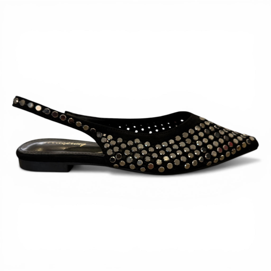 BALLERINA SLINGBACK BRILLANTINI H152
