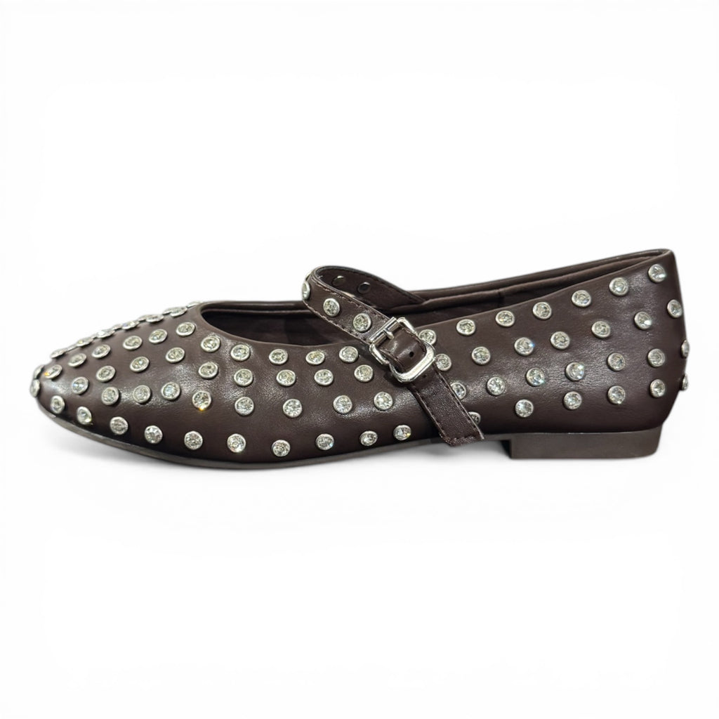 BALLERINA ECOPELLE BORCHIE H90